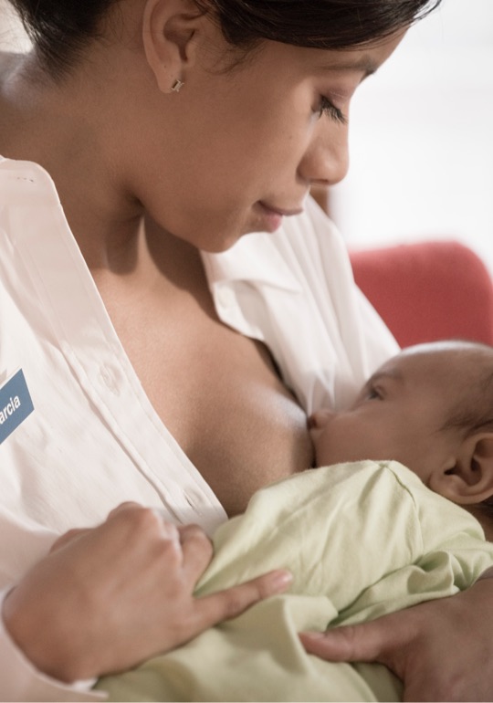 Moms can breastfeed in public.